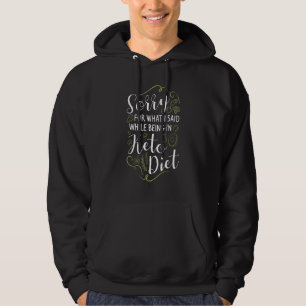 Keto Diet Gift Ideeën Mannen Vrouwen Ketonen Bacon Hoodie