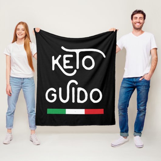 Keto Diet Guide Novelty Fleece Deken (In situ)