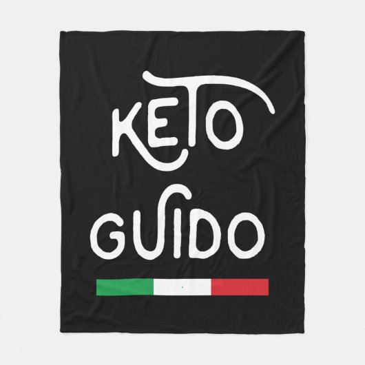 Keto Diet Guide Novelty Fleece Deken (Voorkant)