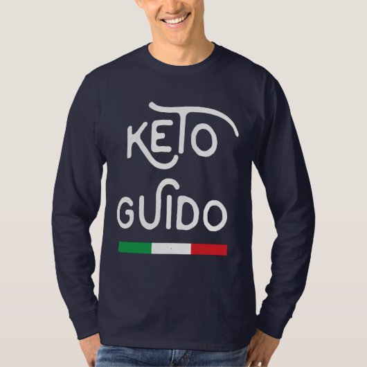 Keto Diet Guide Novelty T-shirt (Voorkant)