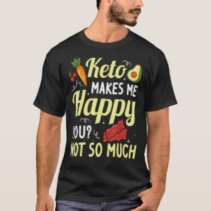 Keto Diet Ideeën Mannen Vrouwen Ketones Bacon Heal T-shirt
