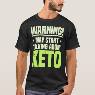 Keto Diet Ketogene Ketosis Laag Carb Dietitian Nut T-shirt
