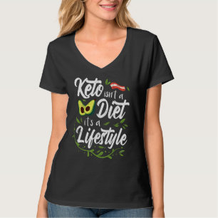 Keto Diet Mannen Vrouwen Ketosis Ketogene low Carb T-shirt