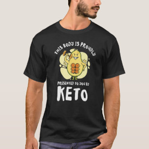 Keto Diet Workout Nutritionist Avocado Ketogene D T-shirt