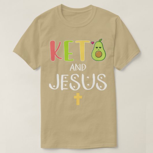 Keto en Jesus T-shirt (Design voorkant)