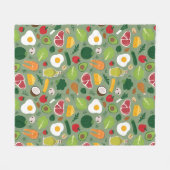 Keto Fleece Blanket Deken (Voorkant (Horizontaal))