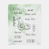 keto fleece deken (Voorkant)