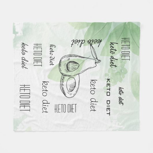 keto fleece deken (Voorkant (Horizontaal))