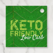 Keto Friendly Low Carb Bedankjes Labels (Achterkant)
