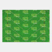 Keto Friendly Low Carb Inpakpapier Vel (Voorkant)