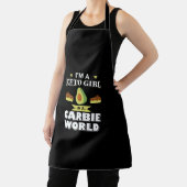 Keto Girl Cute Avocado All-Over Print Schort (Insitu)