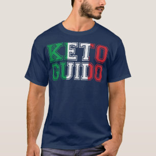 Keto Guido Italiaans Ketogene Diet Italië T-shirt