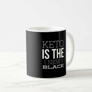 Keto is de nieuwe zwarte - Mok