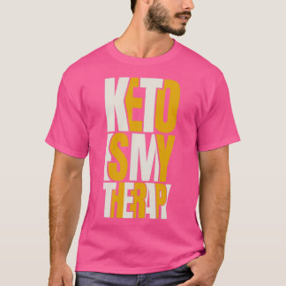Keto is mijn therapie Ketogene T-shirt