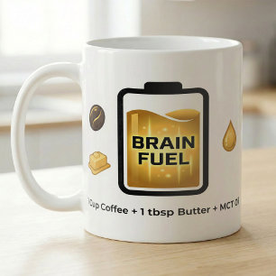 Keto Koffie Brain Fuel Recept Koffiemok