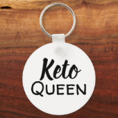 keto koningin, keto life, keto mama, keto af, keto sleutelhanger (Voorkant)