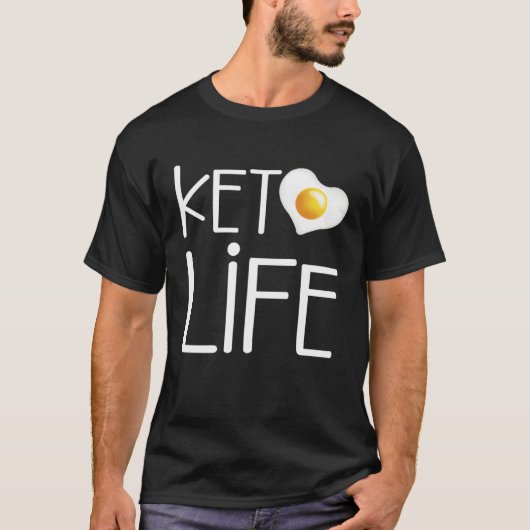 Keto Life Ketogenic Diet Keto  Avocado Bacon Diet T-shirt (Voorkant)