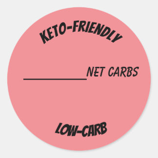 Keto Low Carb vriendelijk label thuisbakker