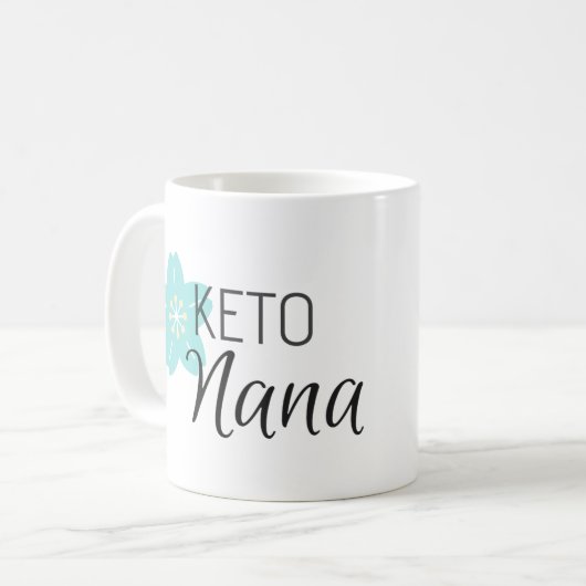Keto Nana Mok | Mok voor grootmoeders (Voorkant links)