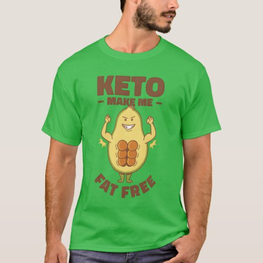 Keto Nutritionist Diet Ketogenic Food Weight Loss  T-shirt (Voorkant)