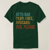 Keto papa  t-shirt (Design voorkant)