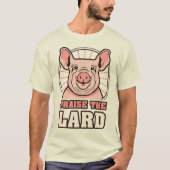 Keto Popgeheven de Lard BBQ T-Shirt (Voorkant)