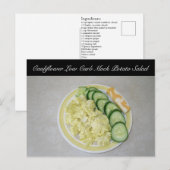 Keto Potato Salad Briefkaart (Voorkant / Achterkant)