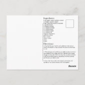 Keto Potato Salad Briefkaart (Achterkant)