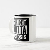 Keto Tweekleurige Koffiemok (Voorkant links)