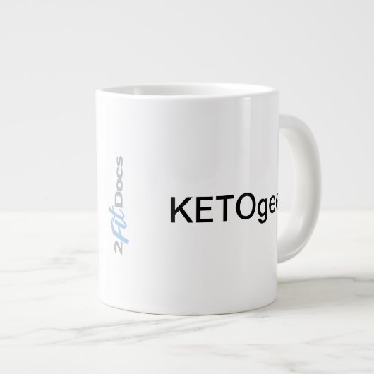 Ketogeek Mok (20 oz) (Voorkant rechts)