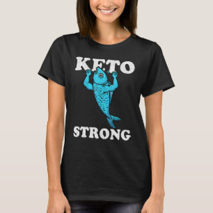 Ketogene diet musculus met hoge vetspiegel L T-shirt