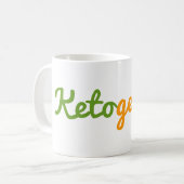KETOgenial Classic White Mok (Voorkant links)