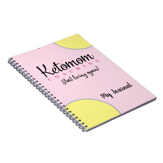 Ketomom Coaching Journal Notitieboek (Rechterzijde)
