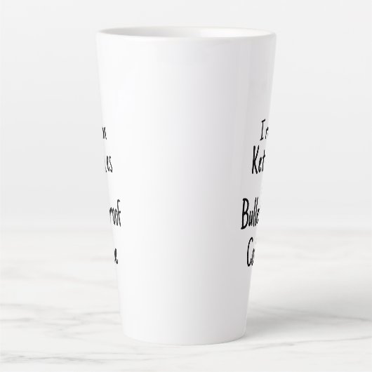 Ketonen en kogelvrije koffie met dubbelzijdige mok (Voorkant)