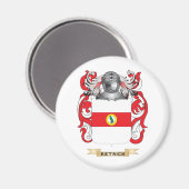 Ketrick Wapen (Familie Crest) Magneet (Voorkant / Achterkant)