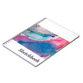 Ketsenboek - Alcohol Ink Notitieboek (Linkerzijde)