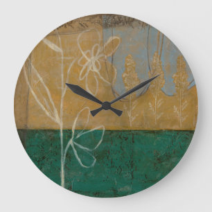 Ketsenschets met wilde bloemen en Planten Grote Klok