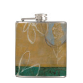 Ketsenschets met wilde bloemen en Planten Heupfles (Voorkant)