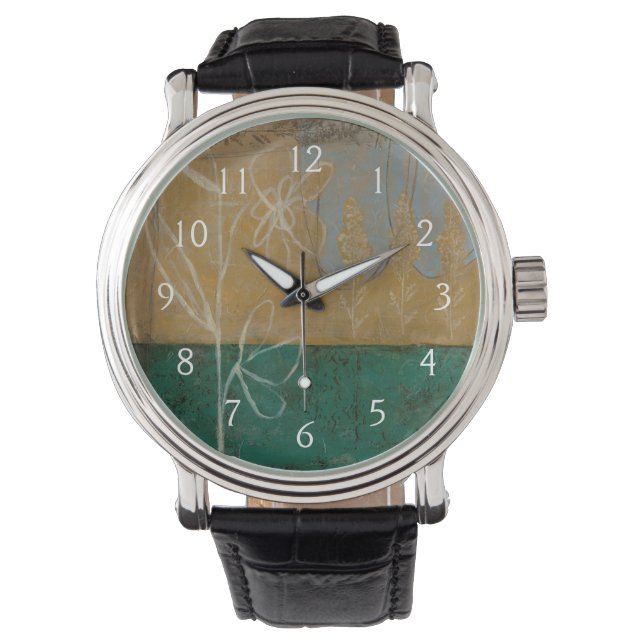 Ketsenschets met wilde bloemen en Planten Horloge (Voorkant)