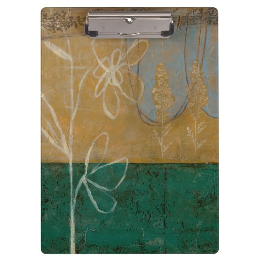 Ketsenschets met wilde bloemen en Planten Klembord (Voorkant)