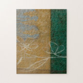 Ketsenschets met wilde bloemen en Planten Legpuzzel (Verticaal)