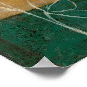 Ketsenschets met wilde bloemen en Planten Poster (Hoek)