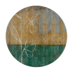 Ketsenschets met wilde bloemen en Planten Snijplank