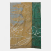 Ketsenschets met wilde bloemen en Planten Theedoek (Verticaal)