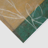 Ketsenschets met wilde bloemen en Planten Tissuepapier (Detail)