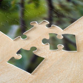 Ketter op een tak van de puzzel Jigzaag (Zijkant)