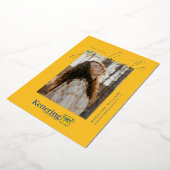 Kettering University Afstuderen Folie Uitnodiging (Gedraaid)