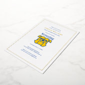Kettering University Afstuderen Folie Uitnodiging (Gedraaid)