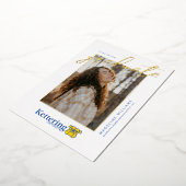 Kettering University Afstuderen Folie Uitnodiging (Gedraaid)