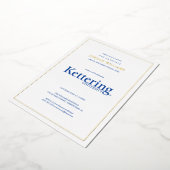 Kettering University Afstuderen Folie Uitnodiging (Gedraaid)